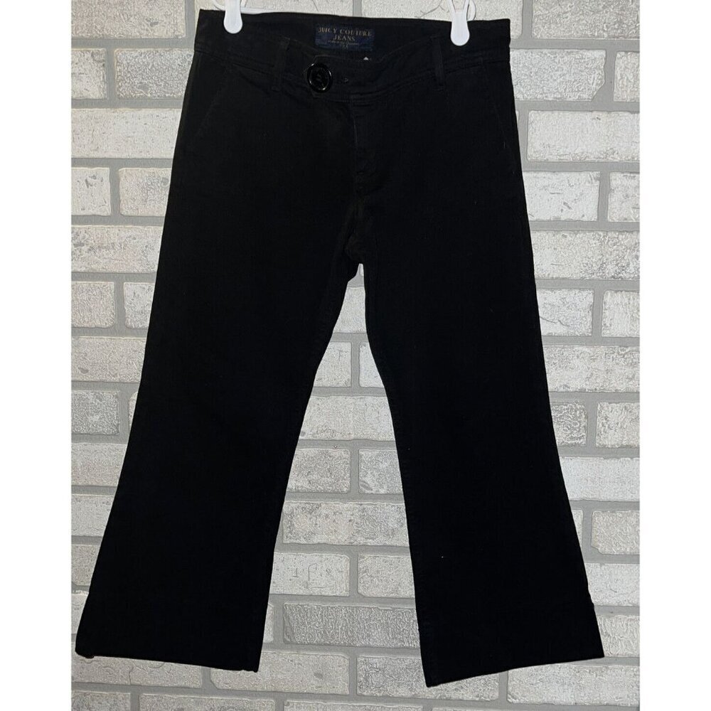 Juicy Couture Black Capri Pants Size 27
